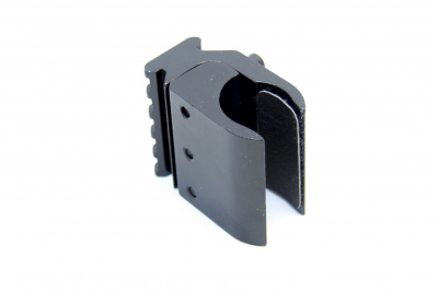 Кронштейн база Weaver Combat на двустволки вертикальные, длина 40 мм, внешний диаметр ствола от 18 мм