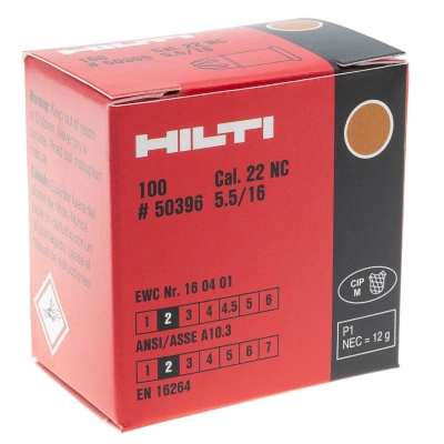 Патрон светозвуковой DX Hilti кал. 5,6х16 (.22) 
