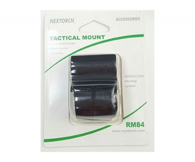 Крепление Nextorch RM-84 для подствольного фонаря (серия фонарей Т6,Т6А) клипса с 2-мя лентами-липучками