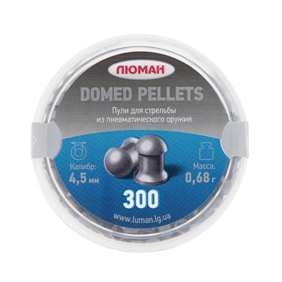 Пуля пневматическая "Люман" Domed pellets  0,68 г кал.4,5 мм (300 шт.)