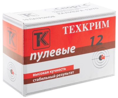 Патрон 12/70 пуля Спорт-С  Техкрим