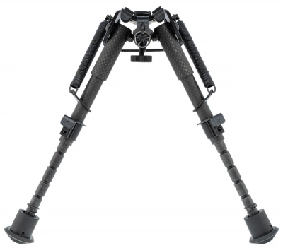 Сошки Vecror Optics Carbon Fiber 6-9"  на планку Weaver/антабку, 15-23 см, облегченные (RSCFP-06)