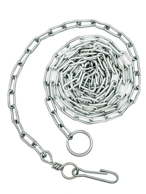Цепь привязочная длина 3м, ячейка 2х10 мм, цв.белая (4-01-0035)