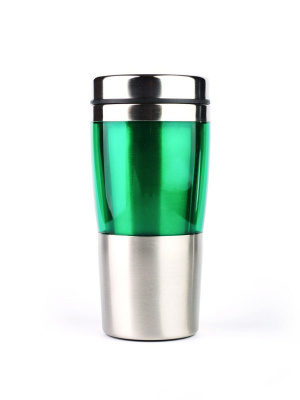 Автостакан изотермический BAROUGE BT-054 GREEN 450 мл, держит до 3-ёх часов