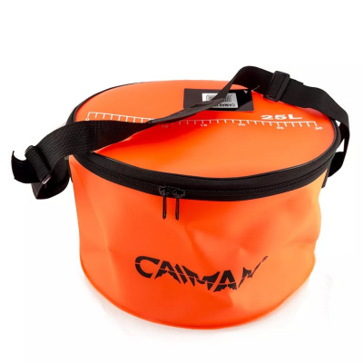 Ведро складное круглое Caiman EVA 25 л Ф35см с линейкой