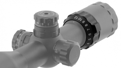 Прицел Leapers UTG 3-12х32 Bug Buster SF, Mil-Dot, c подсветкой,  кольца на  weaver (SCP-M312AOWQ)