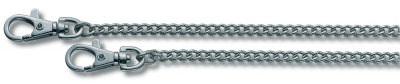 Цепочка Victorinox, с 2 карабинами, никелированная, 40 см (4.1815)