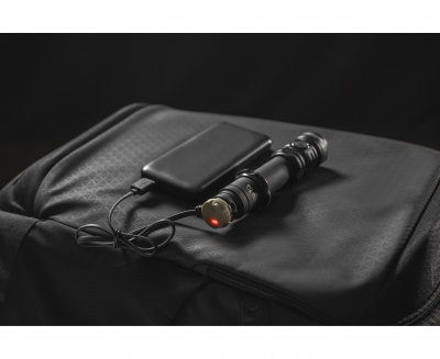 Фонарь тактический Armytek Dobermann Pro Max Magnet USB Белый свет 3000лм (до 460 метров) / 9°:72° / 1x21700 Li-Ion (в комплекте) F08401C