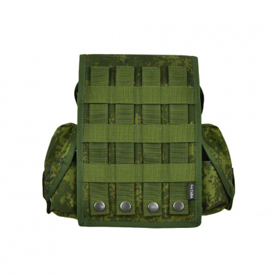 Подсумок для 4-ёх магазинов АК и 2-ух гранат на с-му MOLLE, цв.Цифра (РО7756)