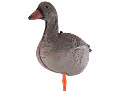 Чучело гуся гуменника  Birdland, складное, на опоре, комплект: 2 сторожевых, 2 отдыхающих, 8 кормящихся (12 шт./уп.)