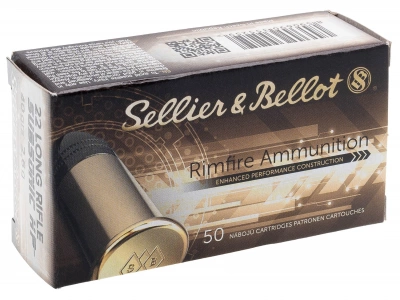 Патрон нарезной  S&B Subsonic HP 2,6 г .22LR (5,6мм) (50 шт.)