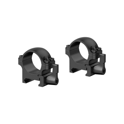 Кольца быстросъемные Vector Optics 25,4 мм, низкие, на Weaver, сталь., h =19 мм (XASR SQ01) рычажные