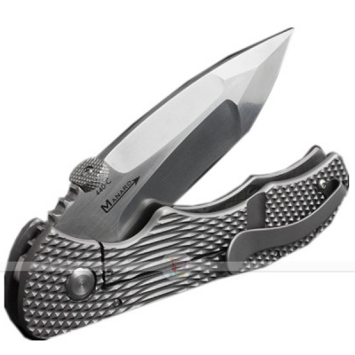 Нож складной Boker Manaro Bullseye Grip сталь 440С, рукоять титан, замок Frame-lock (01BO145)