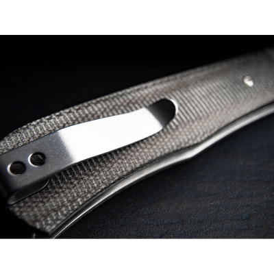 Нож складной Boker Bonfire Micarta сталь D2, рукоять сталь/микарта, замок Liner-Lock (01BO182)