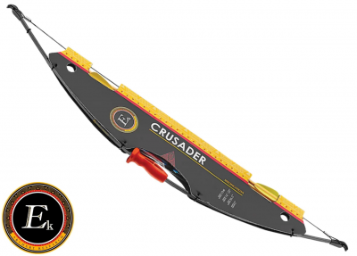 Лук детский классический Ek Crusader 93 см, сила натяжения 4,5 кг, цвет черный, в комплектации (RE-005B)