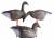 Чучело гуся гуменника Birdland, складное, на опоре, комплект: 2 сторожевых, 2 отдыхающих, 8 кормящихся (12 шт./уп.)