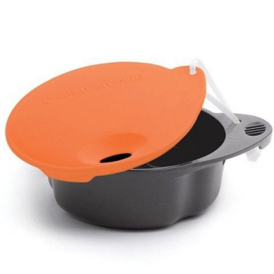 Кружка Light My Fire Spill-Free Cup 300 мл., непроливайка, пластик, оранжевая (40233600)