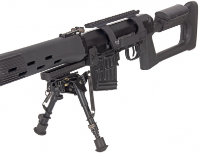 Кронштейн GTS Q.123 боковой быстросъёмный Picatinny для СВД/Тигр, 20 слотов, стальной зуб