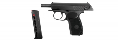 Макет ММГ Р-3312 "Пистолет Макарова ПМ 9 мм спортивно-тренировочный Байкал-442" (84429)