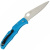Нож складной Spyderco Endura 4 Lockback Blue C10FPBL сталь VG-10, рукоять голубой FRN