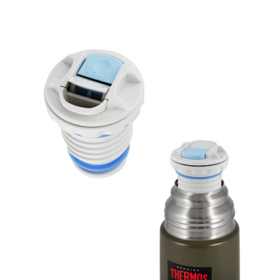 Термос для напитков THERMOS FBB-750 AG 0,75L , тепло/холод 18/24 ч, цвет Army Green (673466)