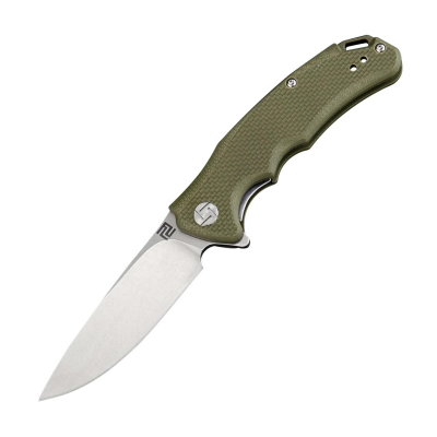 Нож складной Artisan Cutlery Tradition ст.D2, рукоять G10, замок Liner-Lock, клинок Stonewash (1702P-GN)