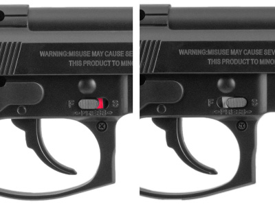 Пистолет пневматический Stalker S92PL (Beretta 92) кал.4,5 мм, плс, 120 м/с (ST-12051PL)