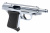 Пистолет сигнальный PP-S KURS (Walther PP) кал.5,5 мм под патрон 10ТК, цвет хром