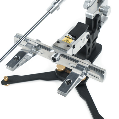 Набор для заточки TSPROF Pioneer GE Max, базовый (TS-P1240120) - 5 алмазных камней, струбцина, 12,5°-34,5° угол заточки