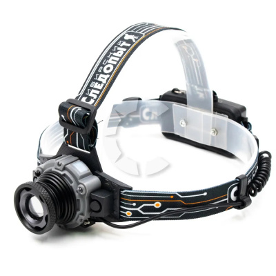 Фонарь налобный Сибирский Следопыт "Вольт-М'' 1 LED до 55 метров, аккумулятор 220В (1x18650Li-Ion) (PF-PFL-HL51)