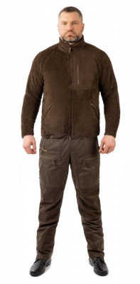 Манчестер толстовка PRIDE, демисезон, флис, коричневый (р-р 44-46 рост 170-176)