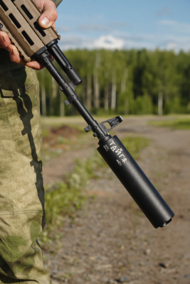 ДТК Тайга 7 BRT (Лось-145/Лис-121 кал.308Win) 210мм, 17 камер, М15х1R, п/п 9,5мм, d-45мм