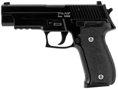 Пистолет страйкбольный Stalker SA226 Spring (SigSauer P226) кал.6 мм, металл, 80 м/с