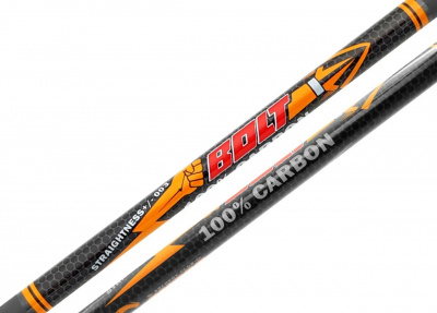 Стрела арбалетная карбоновая Centershot Bolt 20", оперение Q2i Fusion X-2 3", латунный инсерт