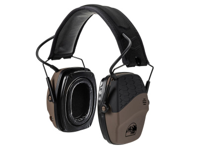 Наушники активные ShotTime 44 Pro стрелковые, NRR 23dB, вход AUX 3,5мм, цвет  Tan (EST-44T)
