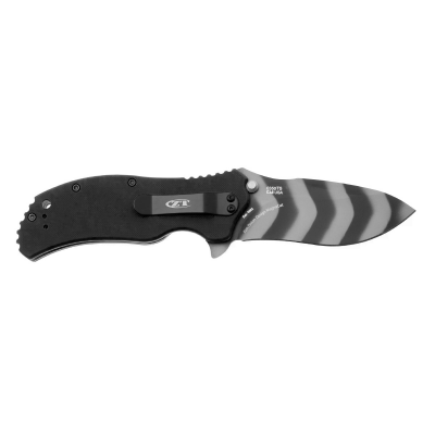 Нож складной Zero Tolerance 0350TS Tiger Stripe, сталь CPM-S30V, рукоять G10