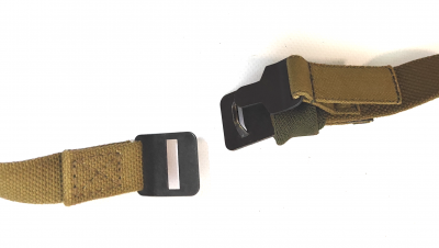Ремень РТЛ-1 специальный, снайпер. ТИГР-02/308-03, Сайга-12к-030 - антабка слева, х/б олива (TA2479)