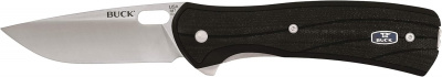 Нож складной Buck Vantage Select Small 0340BKS-B сталь 420HC, рукоять чёрный GRN, Liner-Lock