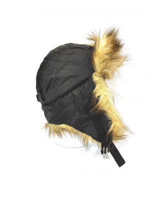 Шапка-ушанка Тикси/Регион, Мех Канадский Волк, Плащевка Taslan р. L/XL 