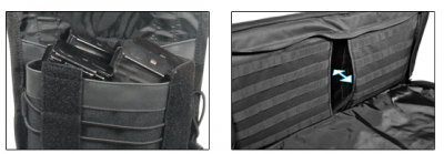 Тактический чехол-рюкзак Leapers UTG, 107 см, Black (PVC-RC42B-A)