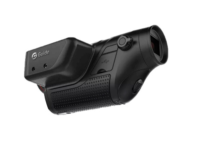 Тепловизионный монокуляр Guide TD421 LRF, 384х288 c лазерным дальномером, ø25 мм, х1.9/х3.8/x7.6, WiFi, до 10 ч, 1000 м, 360 г