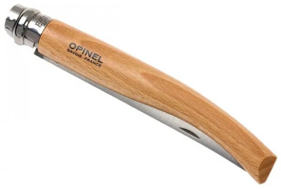 Нож филейный складной Opinel Slim Beech Effile №12 клинок 12 см, нержавеющая сталь Sandvik 12C27, рукоять бук, Viroblock (002560)