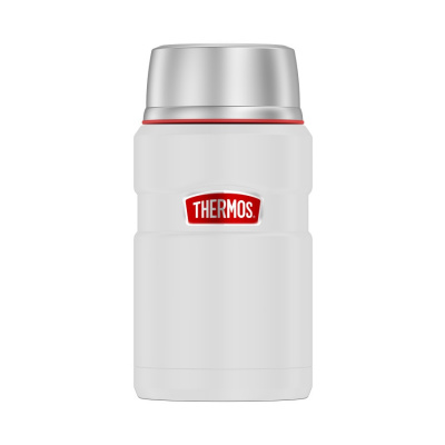 Термос для еды THERMOS KING SK-3020 0.71L, цвет белый (384829)