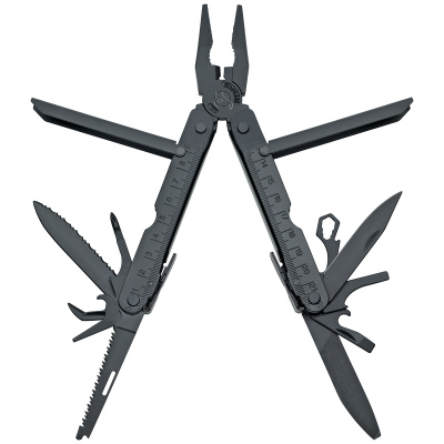 Мультитул FOX Knives BF-200 сталь 420, 15 функций, воронение, нейлоновый чехол
