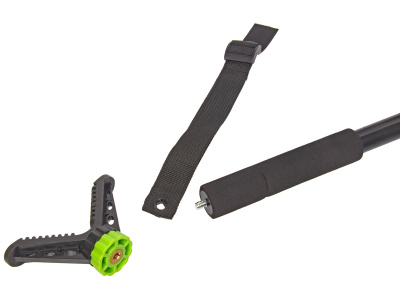 Опора ShotTime, монопод, 82-175 см, V-образный упор 360°, чёрная, 300 г (ST-TS1-175)