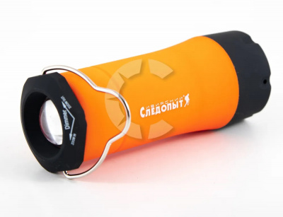 Фонарь кемпинговый Сибирский Следопыт "Факел" 1LED Белый свет до 25 метров, 3xAAA (PF-PFL-K01)
