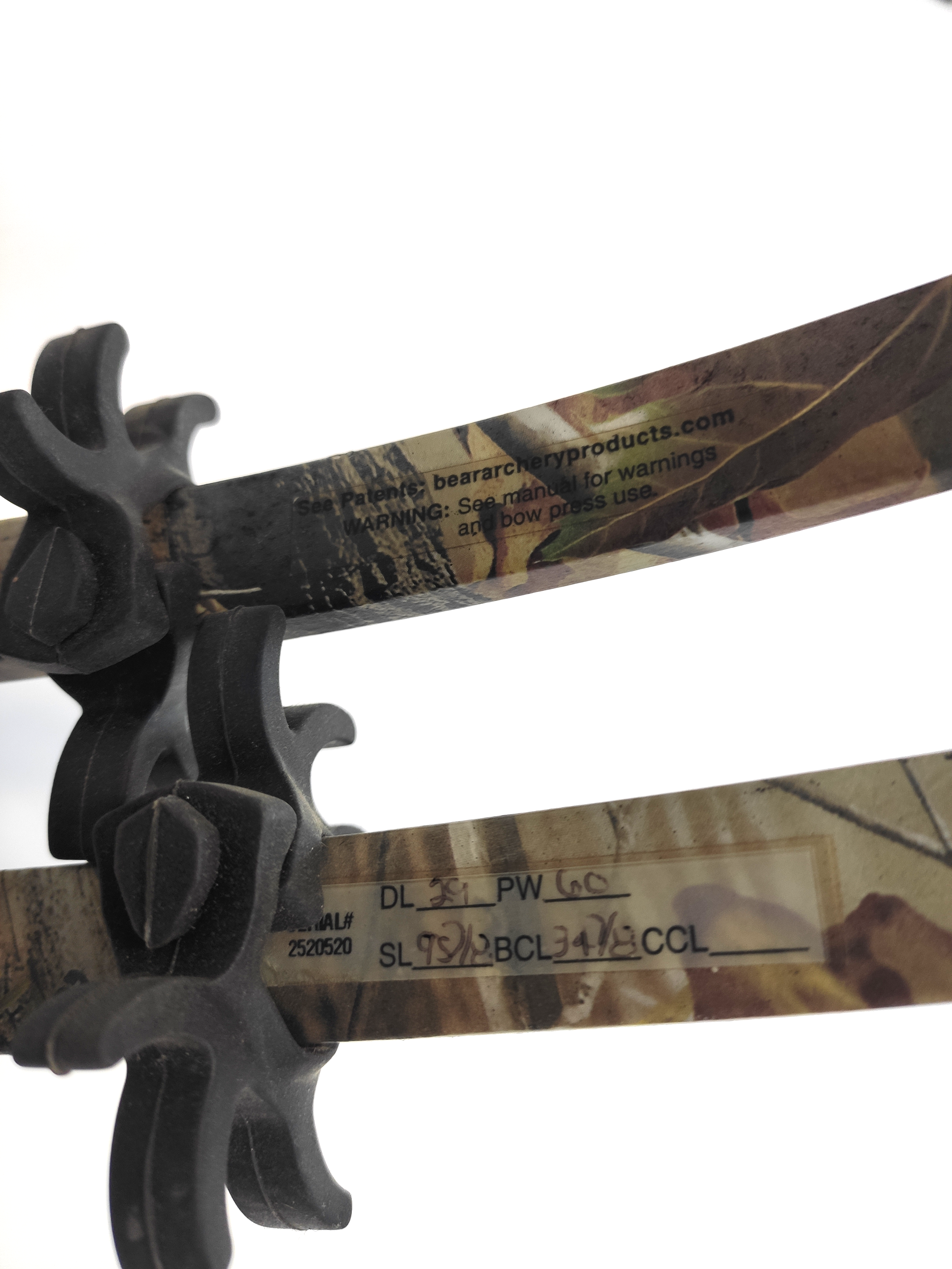 Лук блочный Bear Venue RH Realtree RTH с прицелом TR Hitman 5 и полочкой TR Revolution2 в чехле PSE