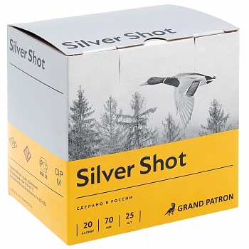 Патрон "Главпатрон" 20/70 картечь 5,6 мм SILVER SHOT