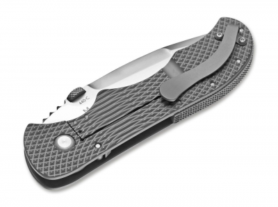Нож складной Boker Manaro Bullseye Grip сталь 440С, рукоять титан, замок Frame-lock (01BO145)