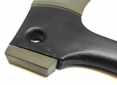 Топор эргономичный Buck Camp Axe сталь 5160 Carbon Steel, рукоять GRN, чехол (0757 BKM-B)